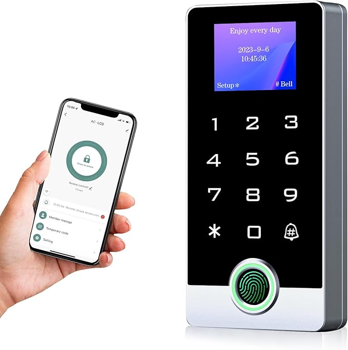 Wireless WiFi TUYA Access Control System